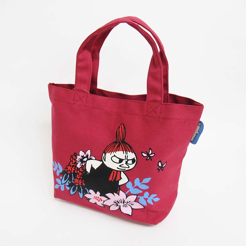 MOOMIN ムーミン カラーマチ付バッグ MOOMIN リトルミイ 花とちょうちょ/MM3062